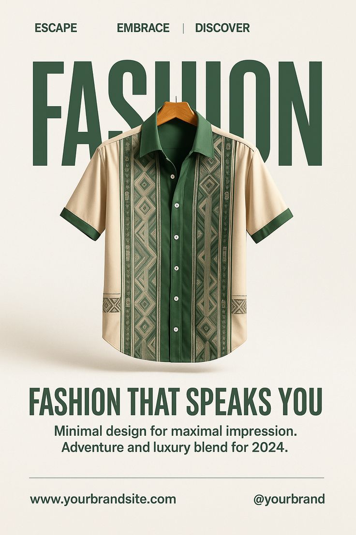 Clothing creative poster